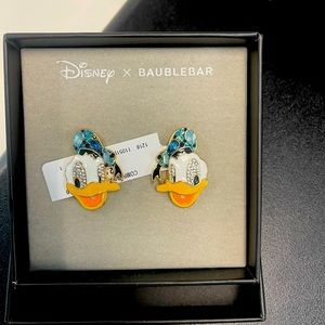 Disney Baublebar Donald Duck earrings NWT.